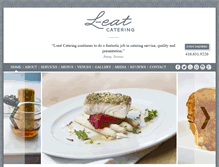 Tablet Screenshot of leatcatering.com